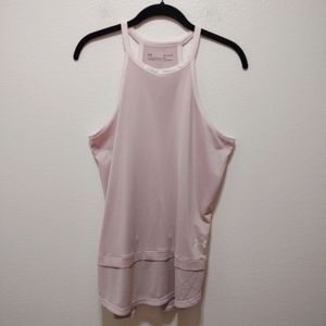 Under Armour Blush Pink High Neck Tank Top M